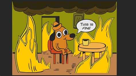 This Is Fine Wallpapers - Wallpaper Cave
