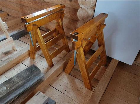 Козлы Строительные Складные Деревянные Купить для Верстака с ...