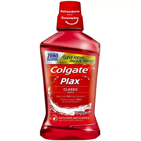 Colgate Plax Classic 500ml - Colgate - Uso Contínuo