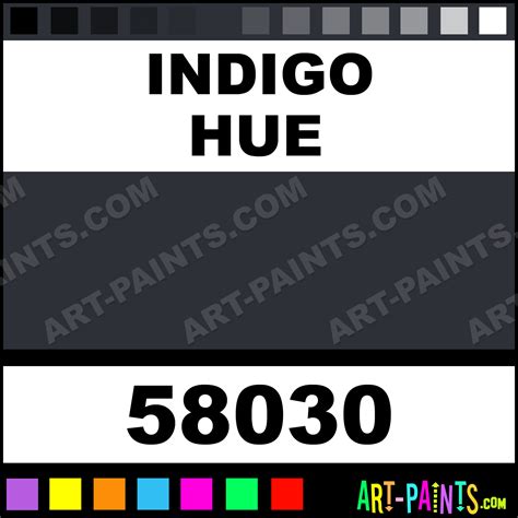 Indigo White Nights 24 Set Watercolor Paints - 58030 - Indigo Paint