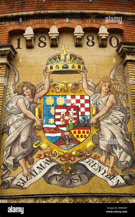The coat of arms of hungary kingdom hi-res stock photography and images ...