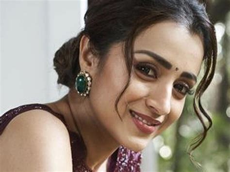 Trisha Krishnan's Ethnic Hairstyles