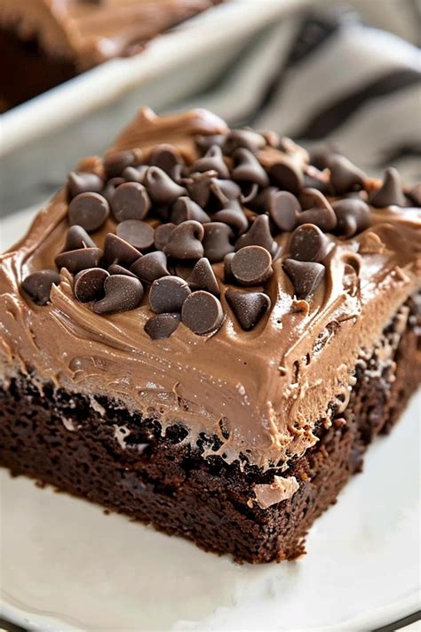 chocolate poke cake recipe 4