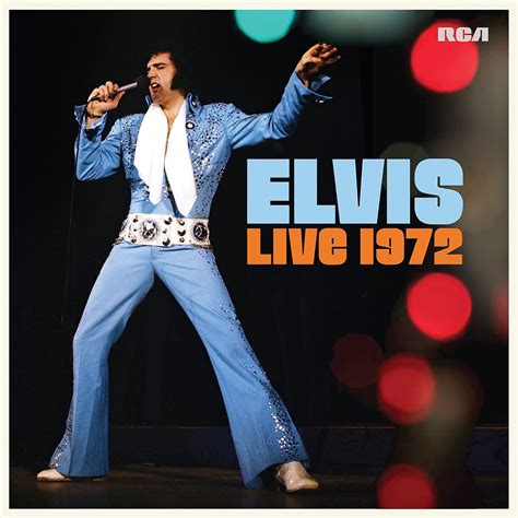 Amazon.co.jp: Elvis Live 1972 (Vinyl) [Analog]: ミュージック