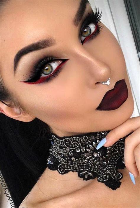 Sexy halloween makeup – Artofit