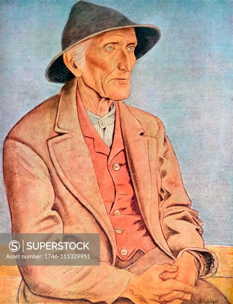 Rudolf Scheller (German,1889-1984) PORTRAIT OF A MAN published in 'Die ...