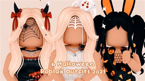 Halloween Roblox Outfits 2021 🧡🖤 | Fantasias, Roblox, Halloween