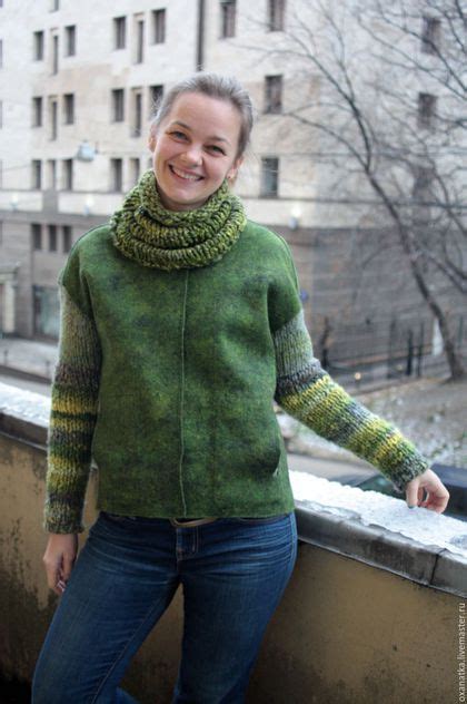 Валяная куртка Тайга | Knit fashion, Clothes, How to dye fabric