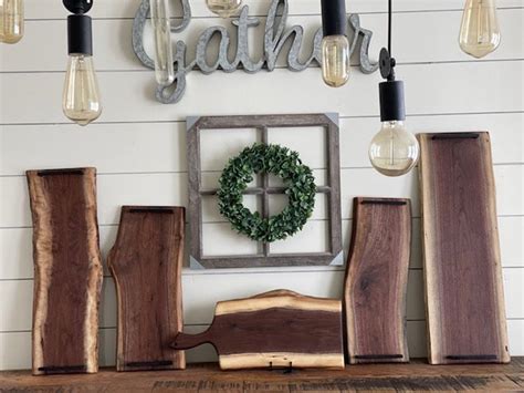 Live Edge Charcuterie Board - Etsy