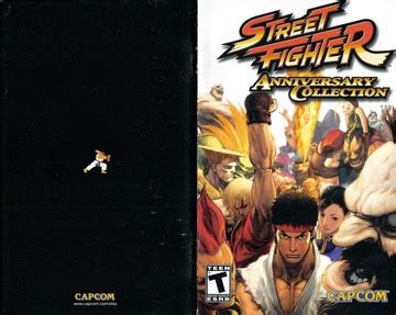 Street Fighter Anniversary Collection Manual & Cover (NTSC) (PS2 ...