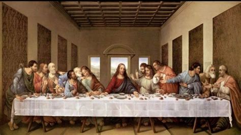 Leonardo Da Vinci, Posljednja večera, 1495-1498, freska, 4.6 m x 8.8 m ...