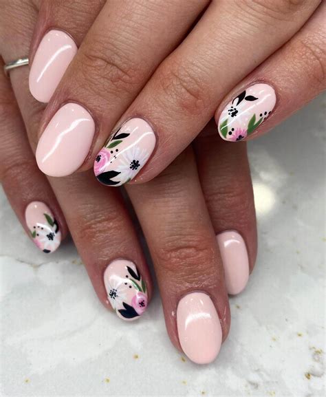 51 Best Spring Floral Nails - Ak Pal Kitchen