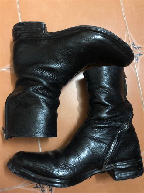Carol Christian Poell Carol Christian Poell Drip Tornado boots | Grailed