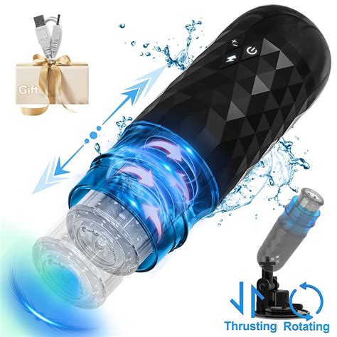 OCTMOM Automatic Male Masturbator Cup, Male Strokers with 7 Sucking & 7