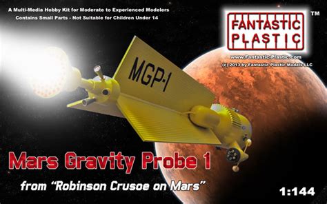 Mars Gravity Probe 1 by Fantastic Plastic Models