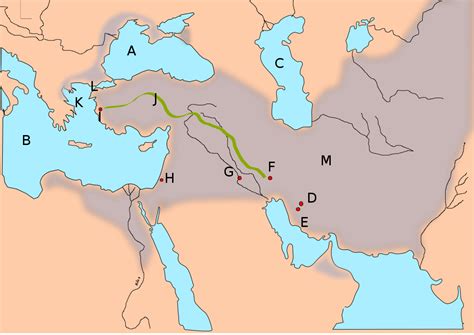 Map of Ancient Persia