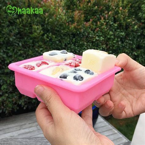 Haakaa Silicone Freezer Tray With Lid 70mlx6 (All Colours)