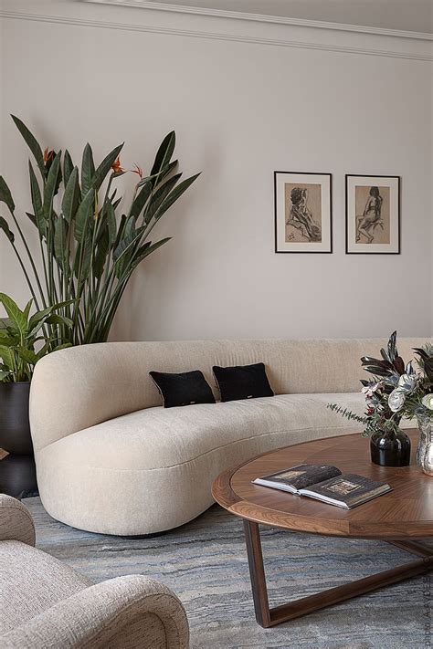 Apartment by Sivak+Partners | Innenarchitektur wohnzimmer, Wohnung ...