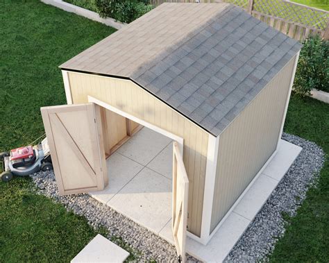8ft x 8ft DIY wooden shed plans - DIY projects plans