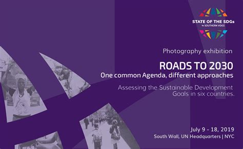 ROADS TO 2030: a common Agenda, different approaches - Southern Voice