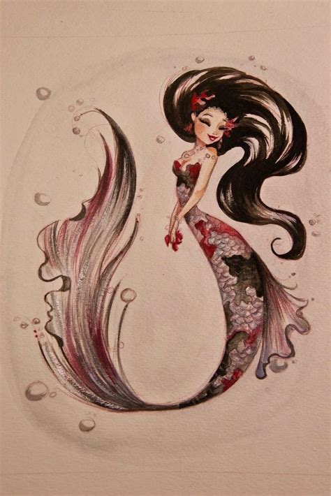 The Art of Liana Hee : VERSUS: A Show of Opposites - Unique Koi Mermaid ...