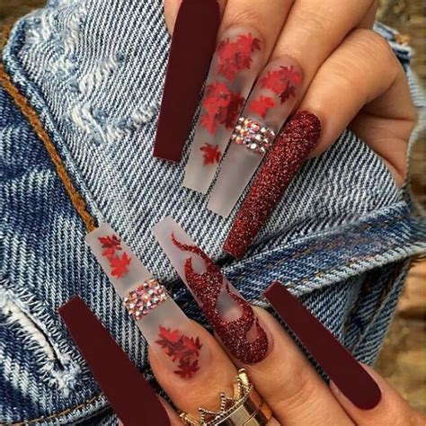 Thanksgiving Acrylic Nail Designs
