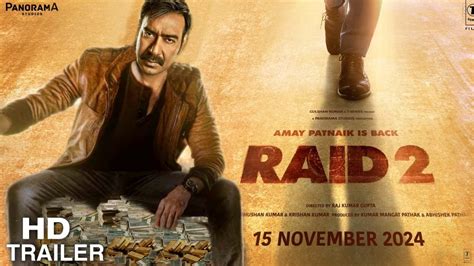 Raid 2 Official Trailer : Announcement | Ajay Devgan | Ravi Teja ...