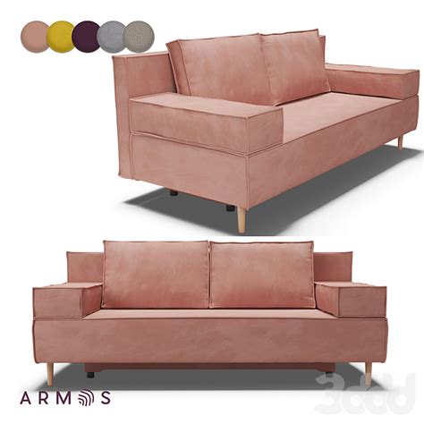 ОМ Диван HOPPY от Armos - Диваны - 3D модель
