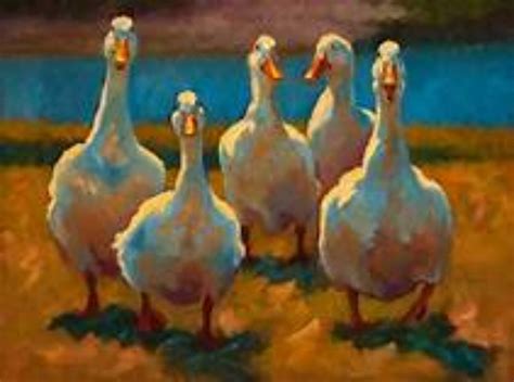 Gooses Painting by maka magnolia - Jose Art Gallery