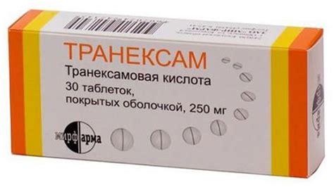 Кровоостанавливающие таблетки: Викасол, Дицинон, Транексам и Аскорутин