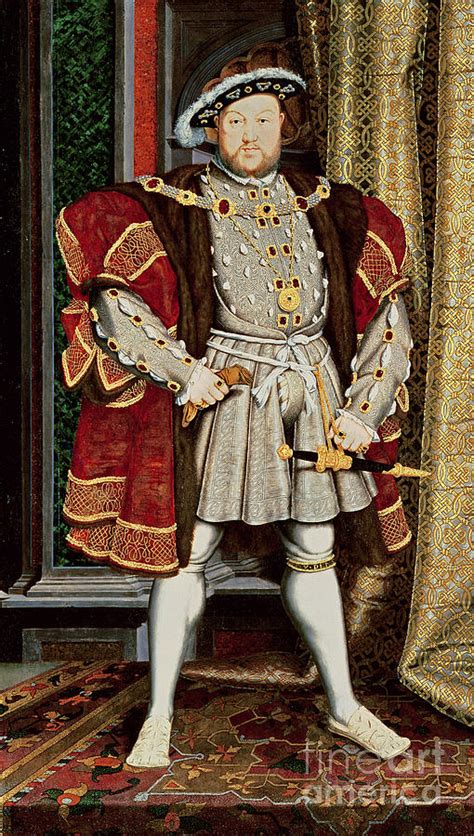 Henry Viii Painting by Hans Holbein the Younger