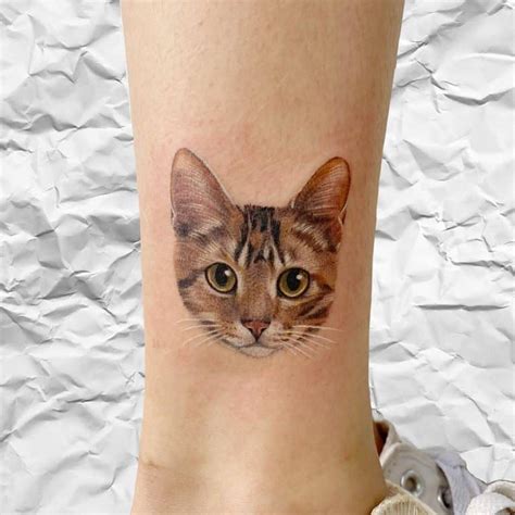 100+ Small and Simple Cat Tattoo Ideas