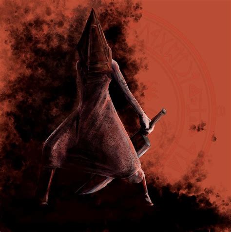 My Pyramid Head speed painting, made in Photoshop : fanart
