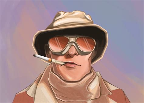 Raoul Duke by musina on Newgrounds