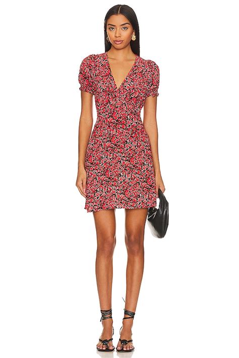 FAITHFULL THE BRAND Albertina Mini Dress in Salema Floral | REVOLVE