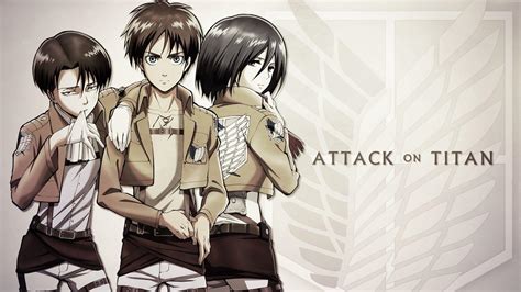 Attack On Titan Characters Wallpapers - Top Free Attack On Titan ...
