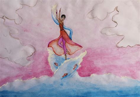 Sam's Sea Art - Swimming at Dawn