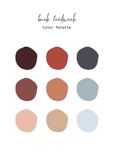 rust color palette ideas  save today color schemes color