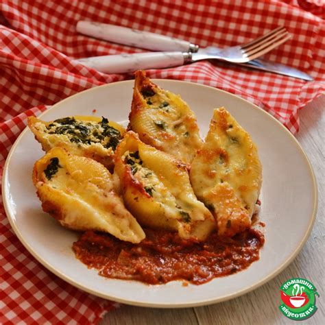 Конкильони със спанак и извара - Домашни Вкусотии
