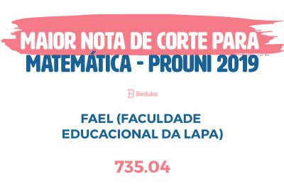 Nota De Corte Em Matematica - Nota de Corte para Matemática - Sisu 2020 e Prouni 2020