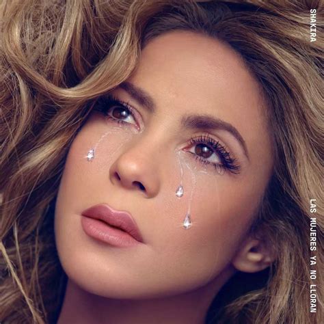 Shakira: Las mujeres ya no lloran, la portada del disco