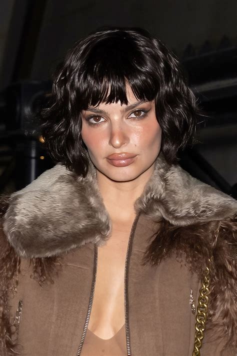 Em Rata Just Debuted a Chic Italian Bob With Baby Bangs — See Photos ...