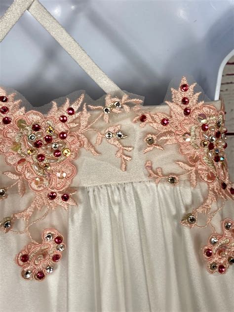 Pink and White Dance Costume, size 8-10 | Pink, Dance costumes, Etsy