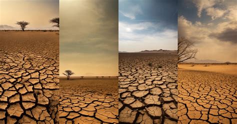 Lexica - A barren earth with no trees, no leaves, no water. Parched land.