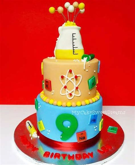 Science Themed Cake - CakeCentral.com