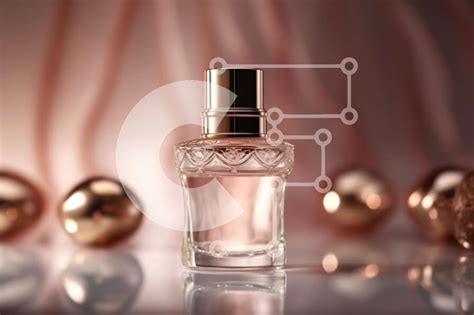 chanel   perfume bottle  shimmering surface stockphotos