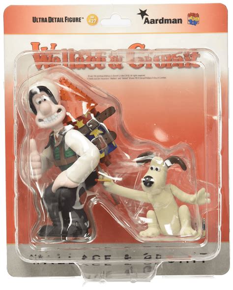 Medicom Aardman Animations 2: Wallace & Gromit Ultra Detail Figure, Mu ...