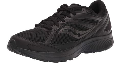 Saucony Cohesion 14 Running Shoe in Black/Black (Black) for Men - Lyst