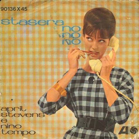 FLASH 1964 di GENERAZIONI e "PICK-UP": APRIL STEVENS e NINO TEMPO