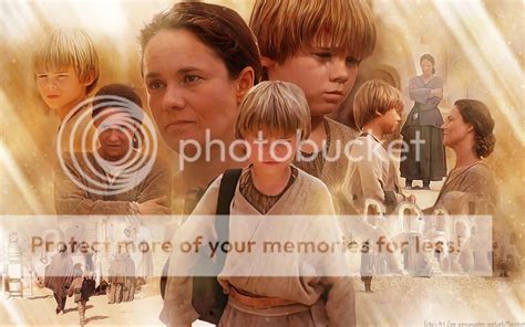 Shmi & Anakin Skywalker “Don’t Look Back” TPM Wallpaper | Erika's Art Blog